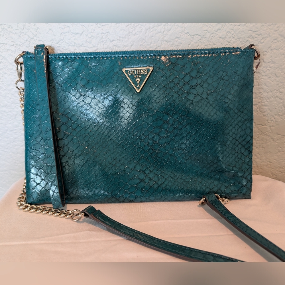 GUESS Turquoise Crossbody Bag
